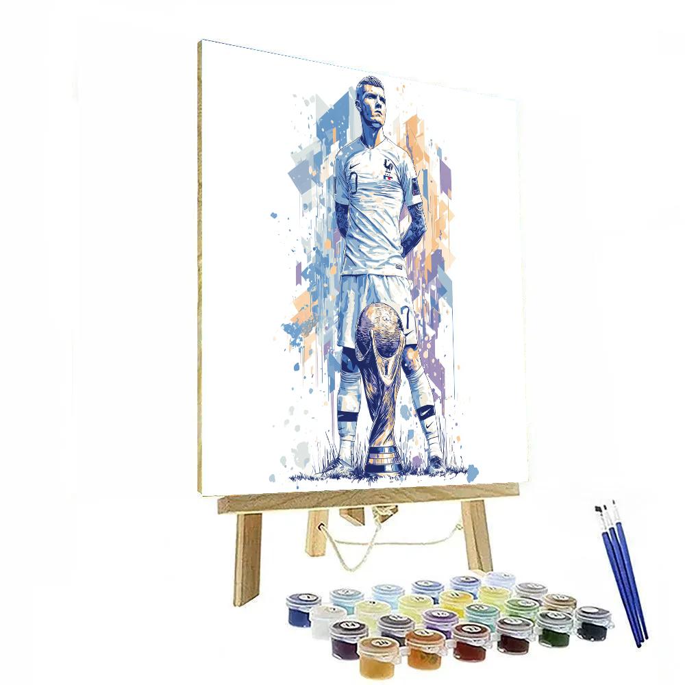 Fifa 2026 Haaland Ice - DIY Painting By Numbers Kit