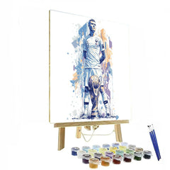 Fifa 2026 Haaland Ice - DIY Painting By Numbers Kit