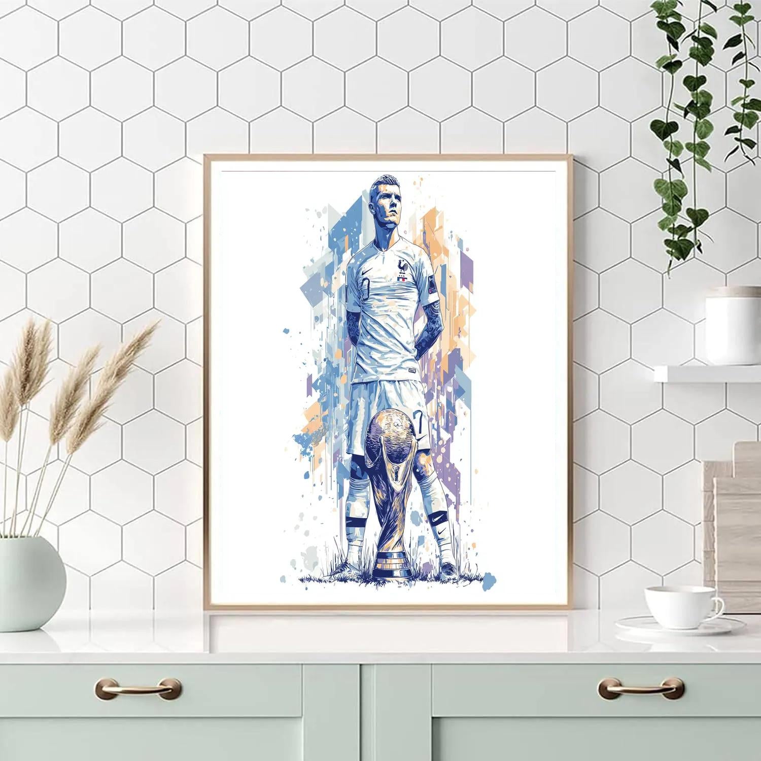 Fifa 2026 Haaland Ice - DIY Painting By Numbers Kit