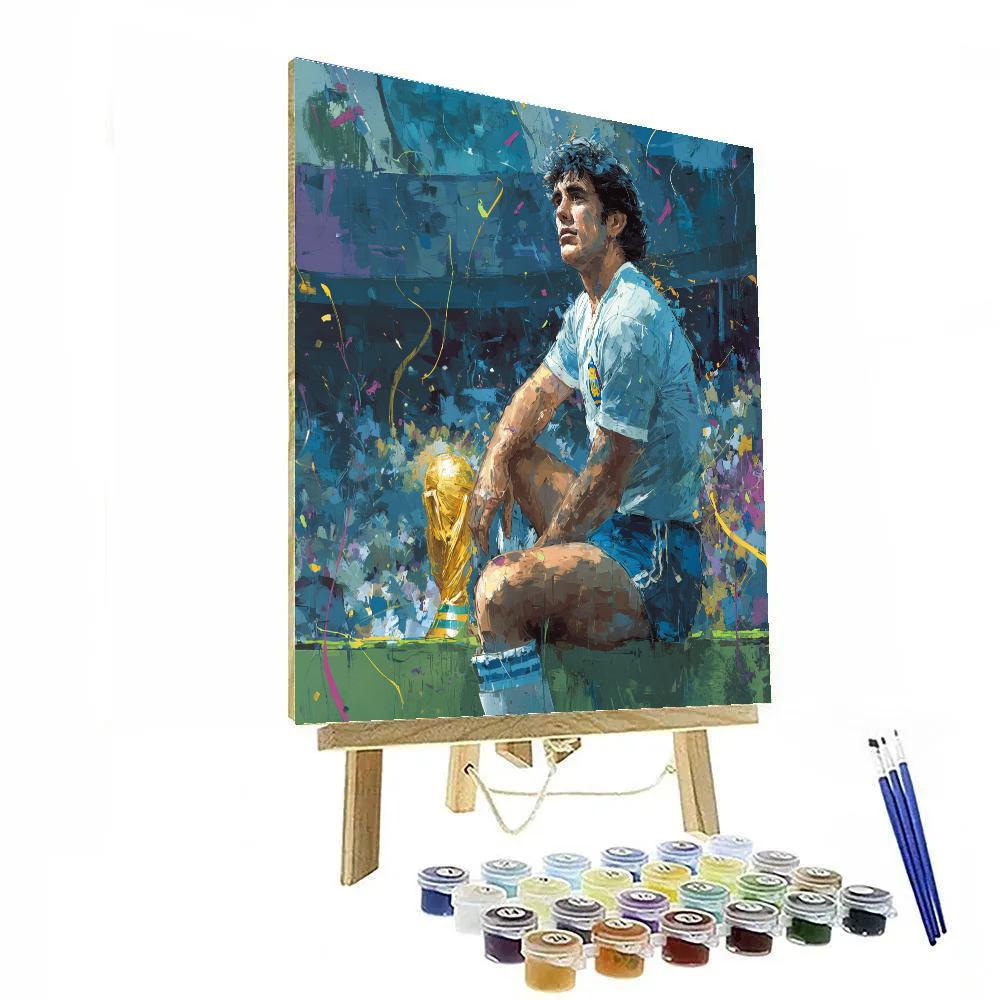 Ronaldinho Fifa 2026 Joy - DIY Painting By Numbers Kit