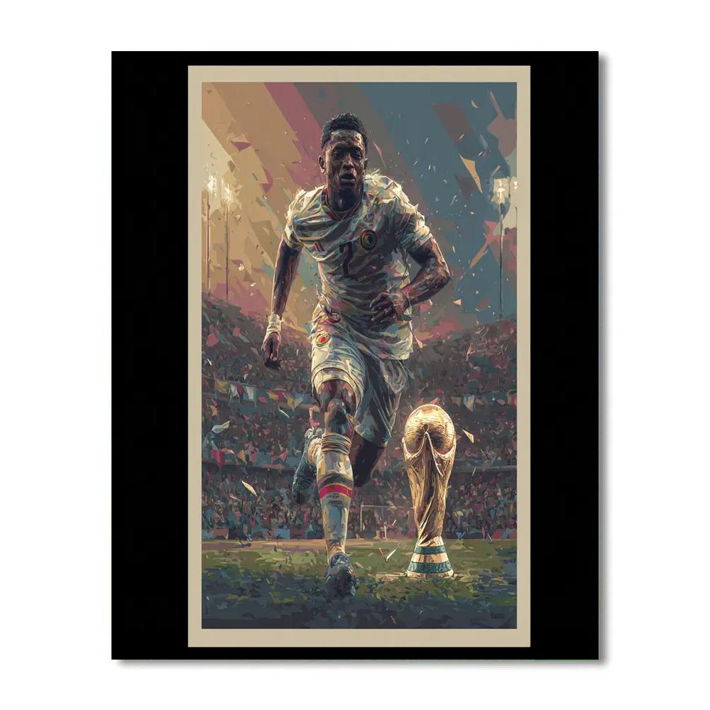 Kudus Fifa 2026 Pulse - DIY Painting By Numbers Kit