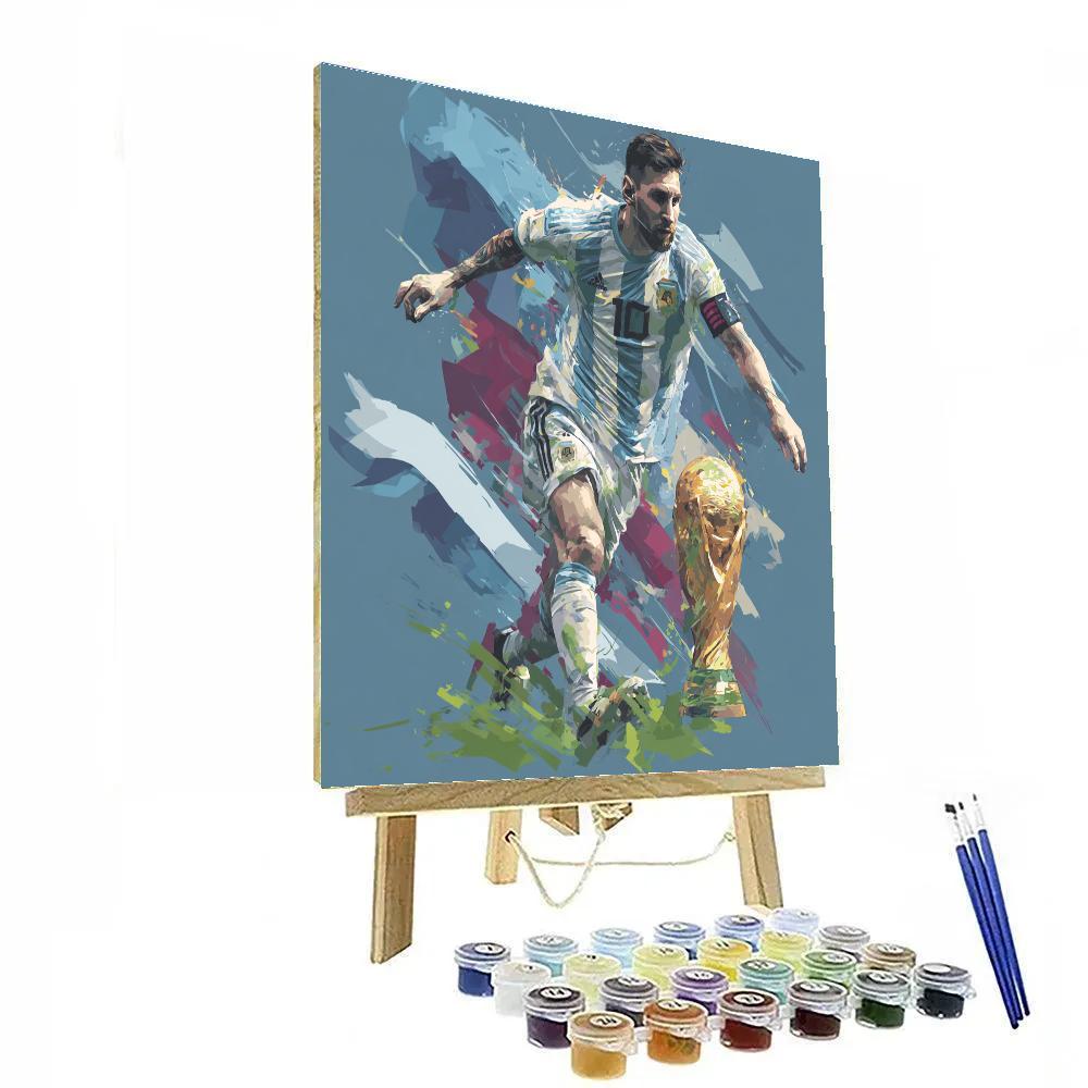 Fifa 2026 Valverde Flame - DIY Painting By Numbers Kit