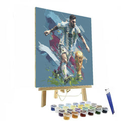 Fifa 2026 Valverde Flame - DIY Painting By Numbers Kit