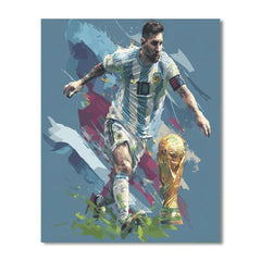 Fifa 2026 Valverde Flame - DIY Painting By Numbers Kit