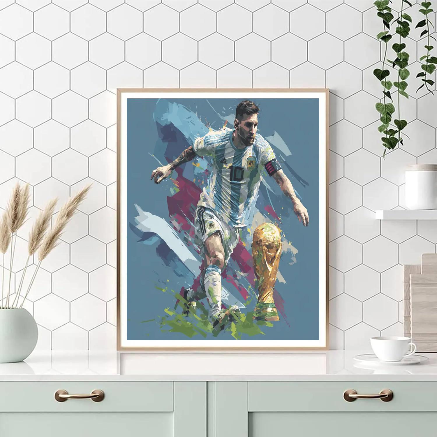 Fifa 2026 Valverde Flame - DIY Painting By Numbers Kit