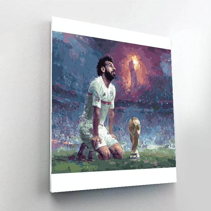 Fifa 2026 Salah Lights - DIY Painting By Numbers Kit