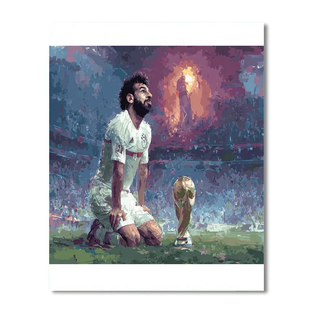 Fifa 2026 Salah Lights - DIY Painting By Numbers Kit