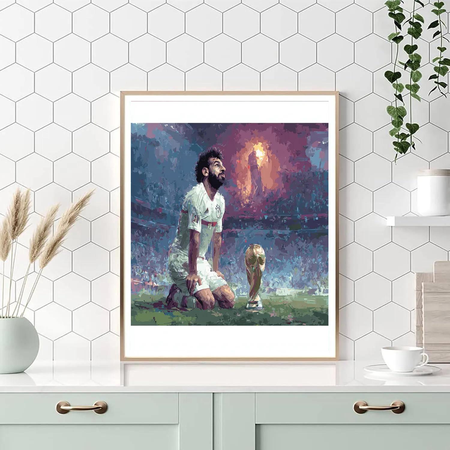 Fifa 2026 Salah Lights - DIY Painting By Numbers Kit