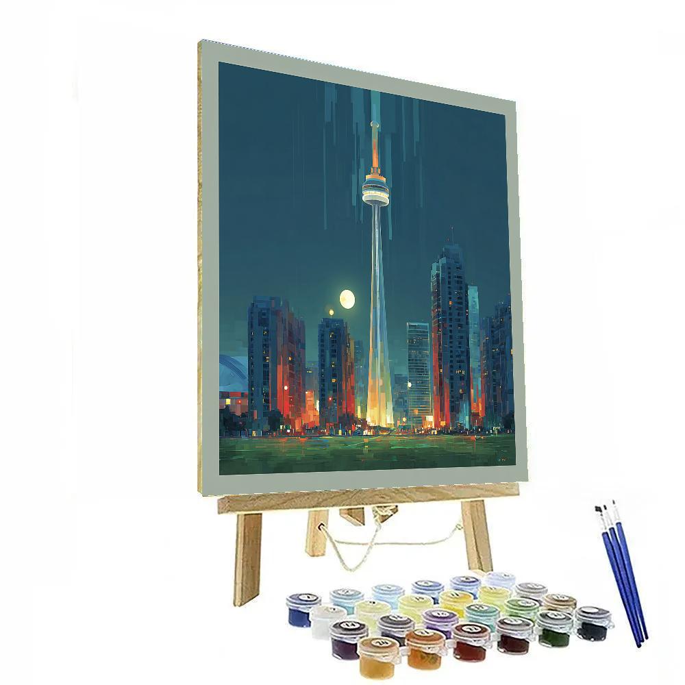 Toronto Fifa 2026 Glow - DIY Painting By Numbers Kit
