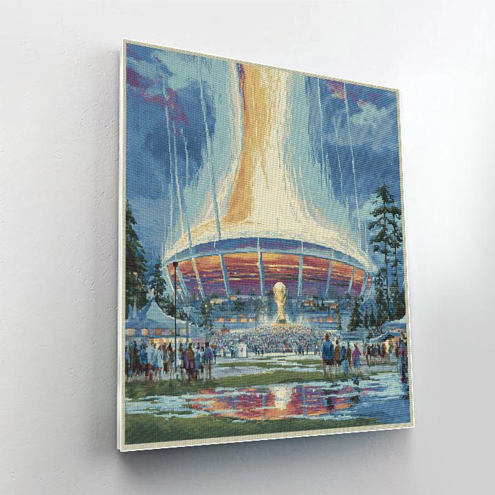 Seattle Fifa 2026 Rainlight - DIY Painting By Numbers Kit