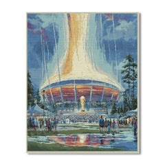 Seattle Fifa 2026 Rainlight - DIY Painting By Numbers Kit
