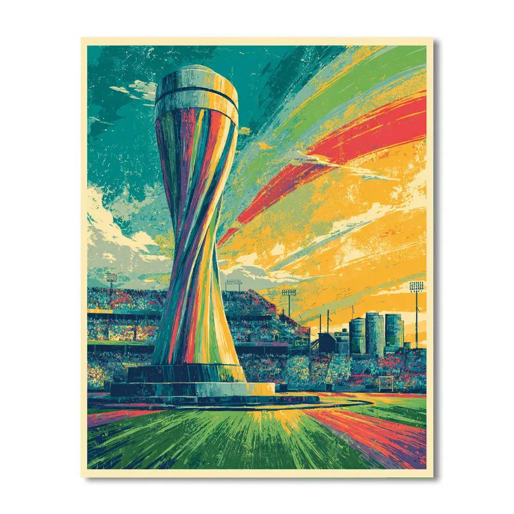 Fifa 2026 Three Nations - DIY Painting By Numbers Kit