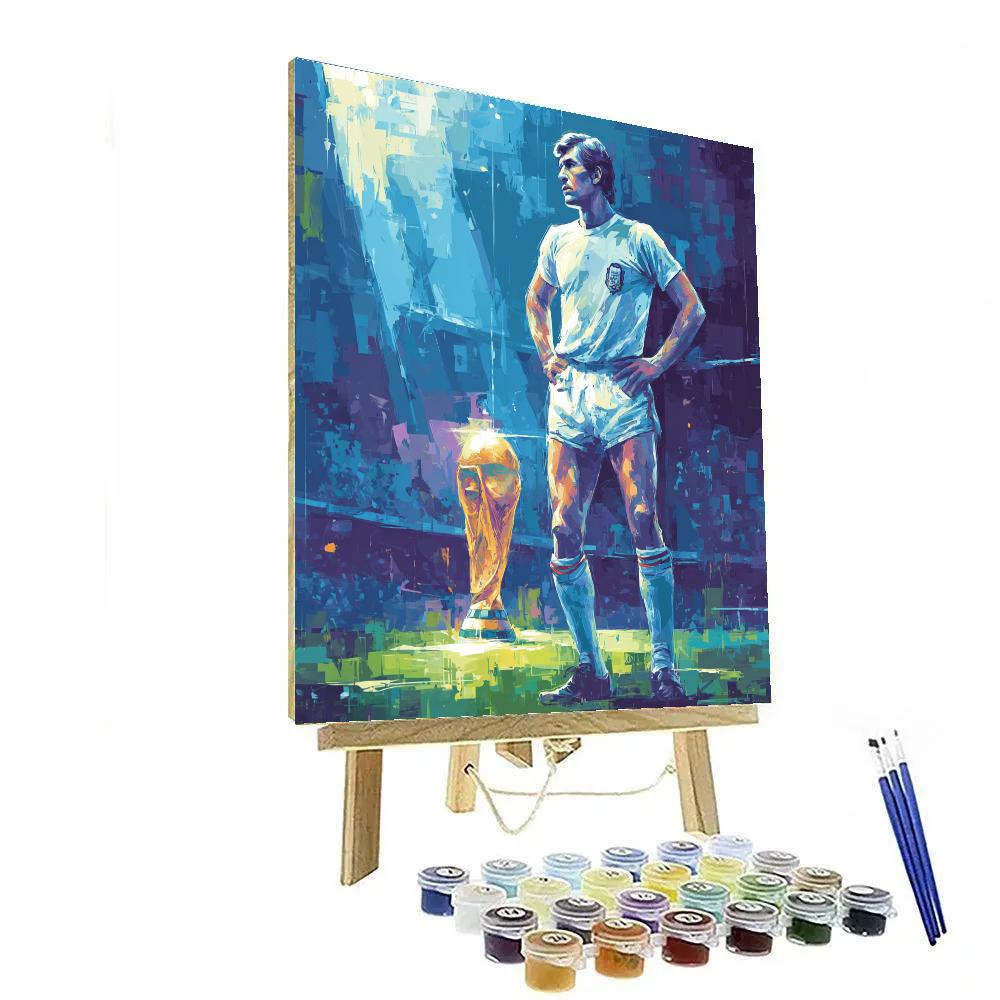 Fifa 2026 Haaland Ice - DIY Painting By Numbers Kit