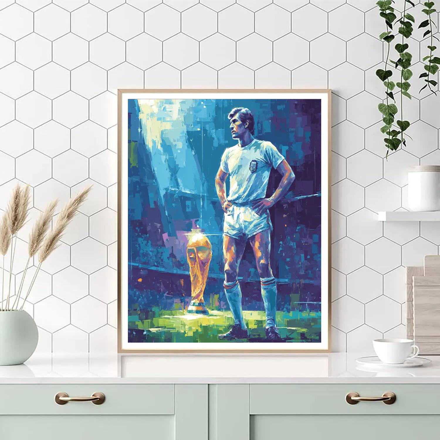 Fifa 2026 Haaland Ice - DIY Painting By Numbers Kit