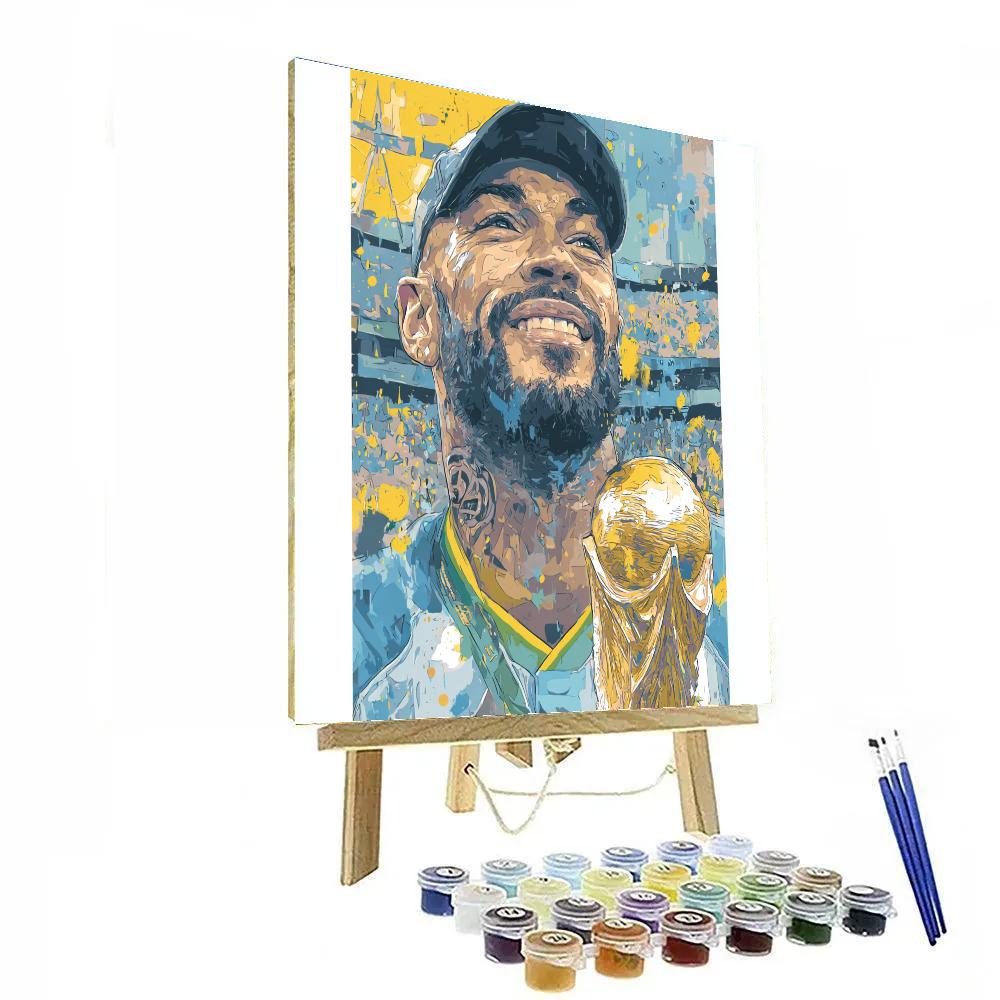 Ronaldinho Fifa 2026 Joy - DIY Painting By Numbers Kit