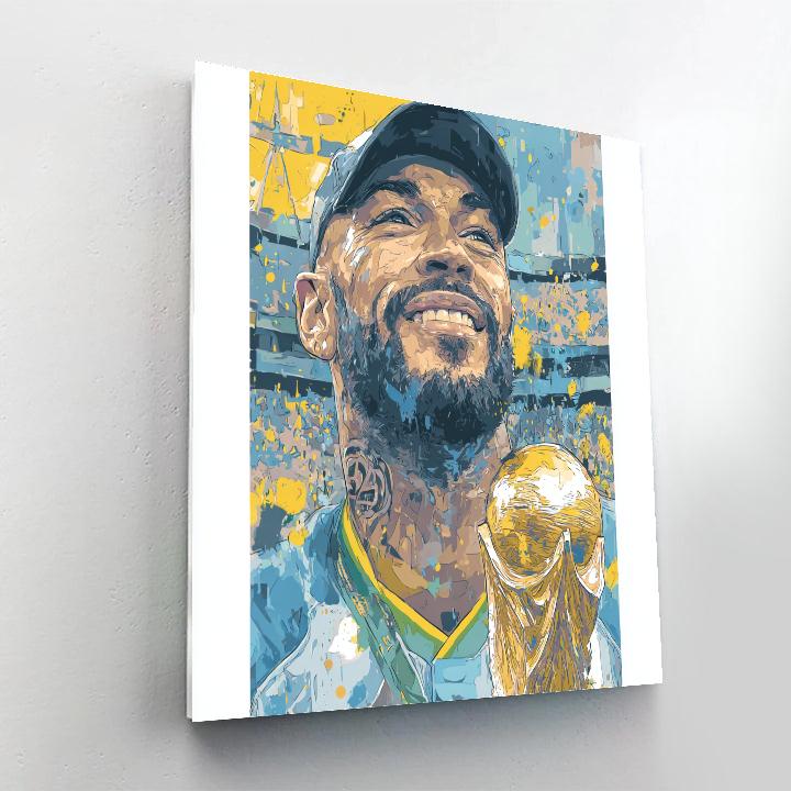 Ronaldinho Fifa 2026 Joy - DIY Painting By Numbers Kit
