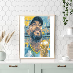 Ronaldinho Fifa 2026 Joy - DIY Painting By Numbers Kit
