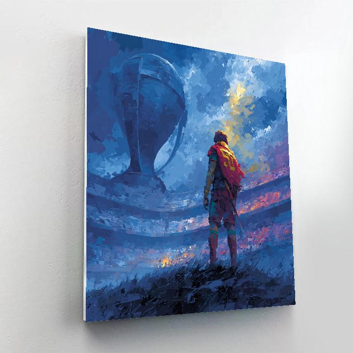 Morocco Fifa 2026 Atlas - DIY Painting By Numbers Kit
