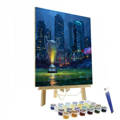 Seattle Fifa 2026 Rainlight - DIY Painting By Numbers Kit