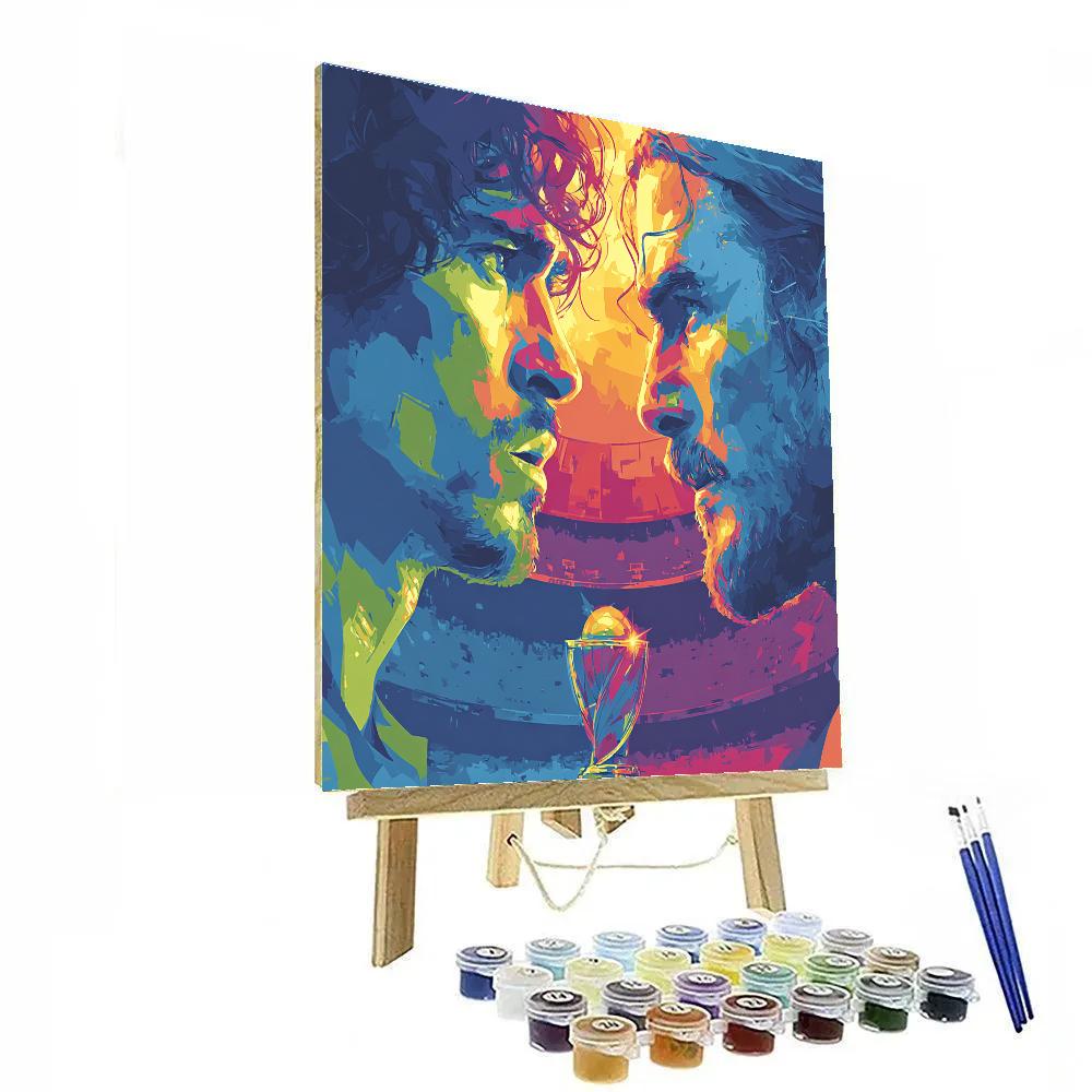 Fifa 2026 Portugal vs Colombia - DIY Painting By Numbers Kit