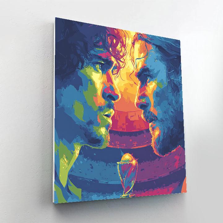 Fifa 2026 Portugal vs Colombia - DIY Painting By Numbers Kit