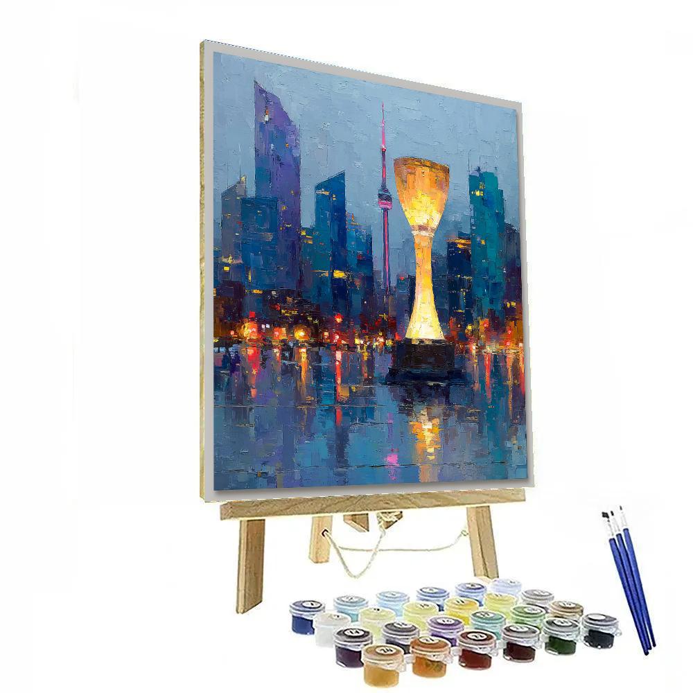 Toronto Fifa 2026 Glow - DIY Painting By Numbers Kit