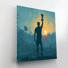 Uzbekistan Fifa 2026 Dawn - DIY Painting By Numbers Kit