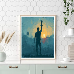 Uzbekistan Fifa 2026 Dawn - DIY Painting By Numbers Kit
