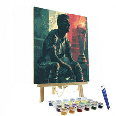 Iraq Fifa 2026 Flame - DIY Painting By Numbers Kit