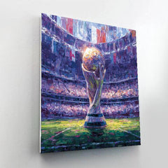 Fifa 2026 Global Trophy - DIY Painting By Numbers Kit