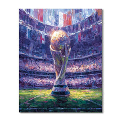Fifa 2026 Global Trophy - DIY Painting By Numbers Kit