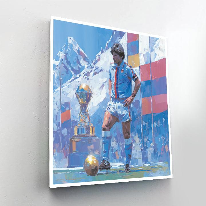 Fifa 2026 Haaland Ice - DIY Painting By Numbers Kit
