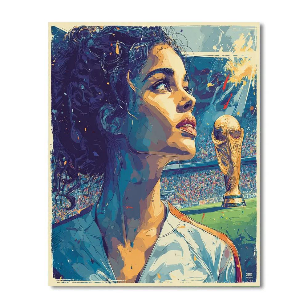 Zidane Fifa 2026 Legacy - DIY Painting By Numbers Kit