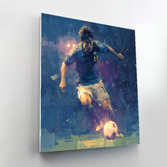 Mitoma Fifa 2026 Blue - DIY Painting By Numbers Kit