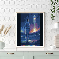 Salah Fifa 2026 Night - DIY Painting By Numbers Kit