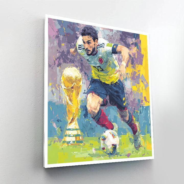 Luis Díaz Fifa 2026 Rhythm - DIY Painting By Numbers Kit