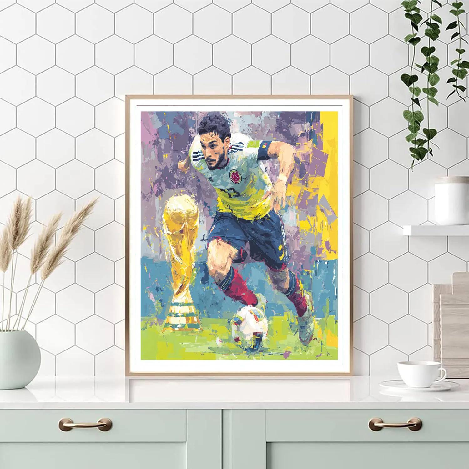 Luis Díaz Fifa 2026 Rhythm - DIY Painting By Numbers Kit