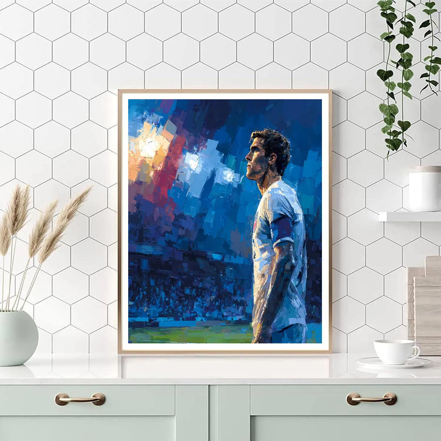 Pulisic Fifa 2026 Glow - DIY Painting By Numbers Kit
