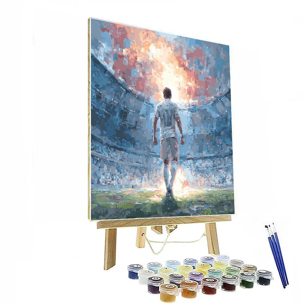 Uzbekistan Fifa 2026 Dawn - DIY Painting By Numbers Kit