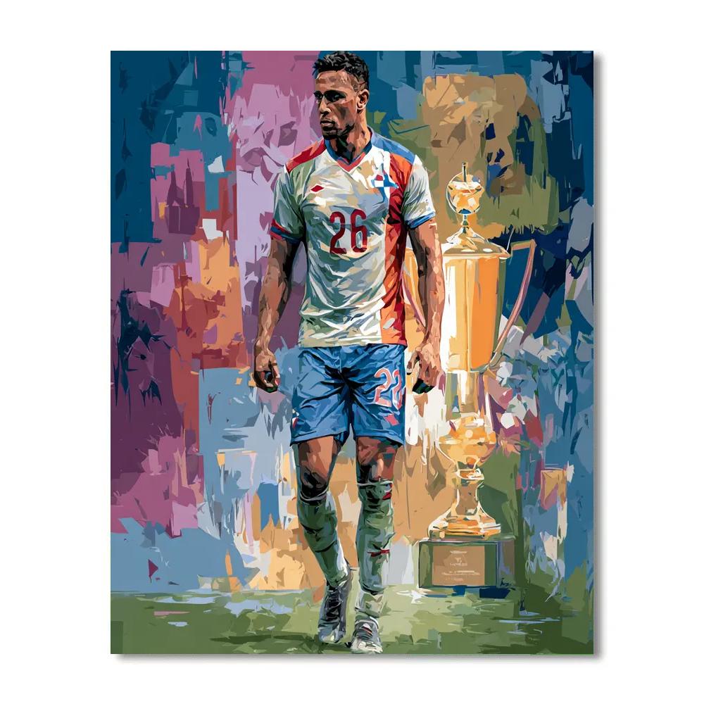 Cabo Verde Fifa 2026 Breeze - DIY Painting By Numbers Kit