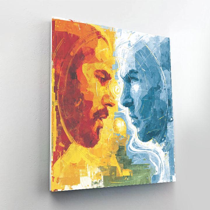 Fifa 2026 Spain vs Uruguay - DIY Painting By Numbers Kit