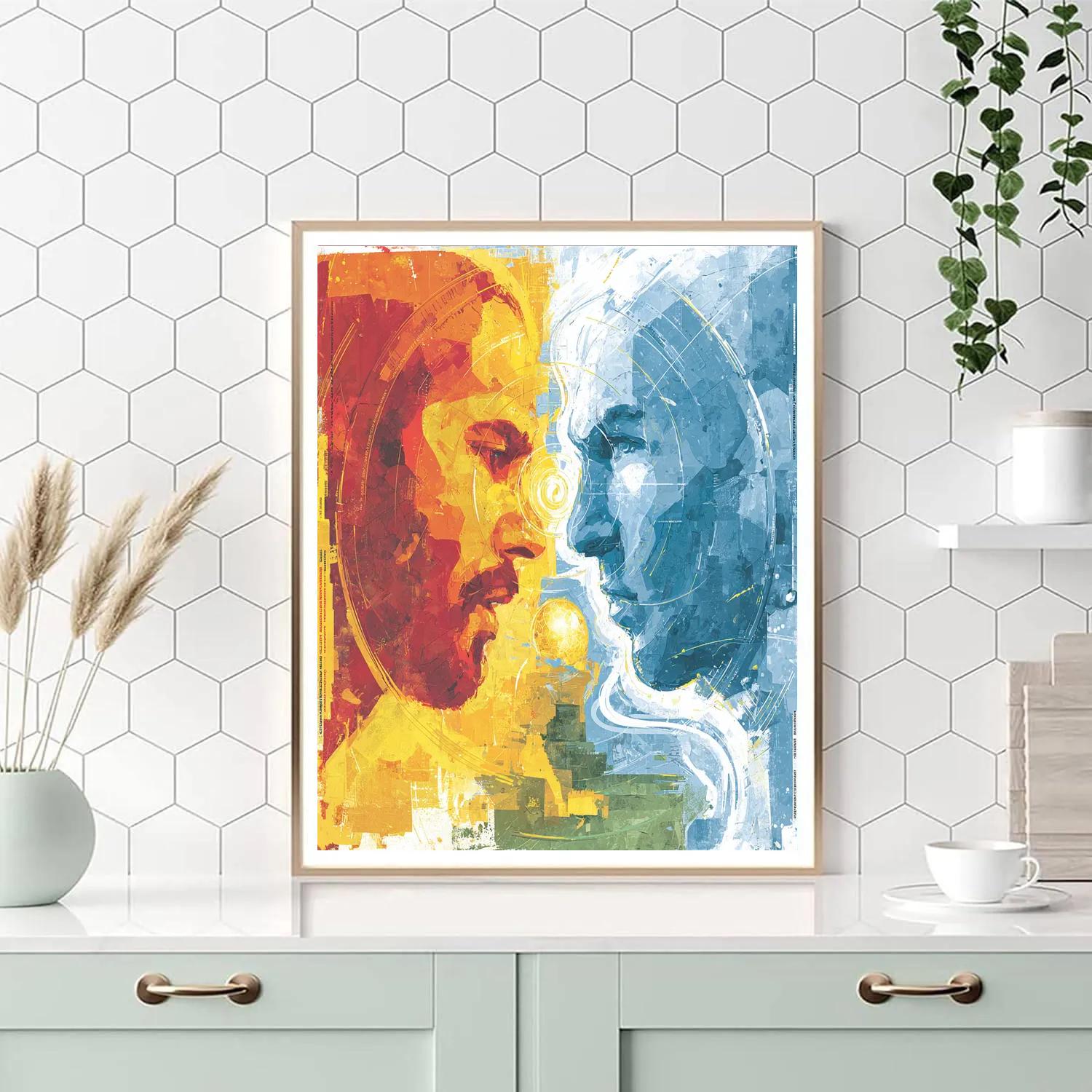 Fifa 2026 Spain vs Uruguay - DIY Painting By Numbers Kit