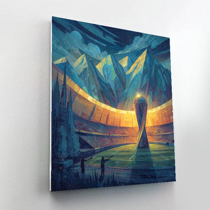 Monterrey Fifa 2026 Lights - DIY Painting By Numbers Kit