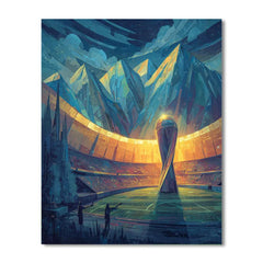 Monterrey Fifa 2026 Lights - DIY Painting By Numbers Kit