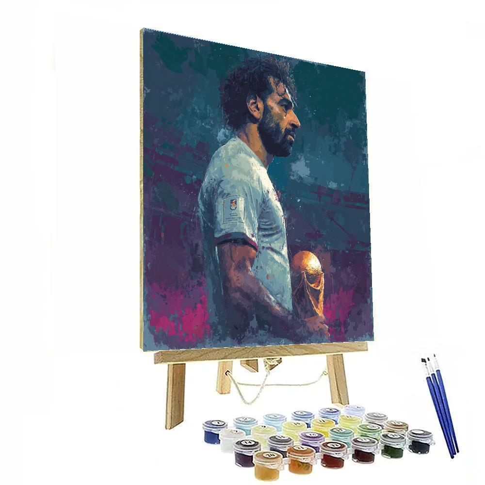 Fifa 2026 Salah Lights - DIY Painting By Numbers Kit
