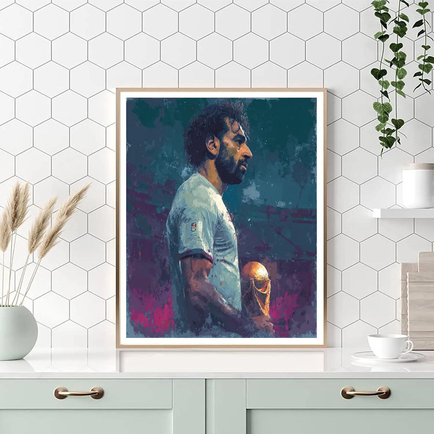 Fifa 2026 Salah Lights - DIY Painting By Numbers Kit