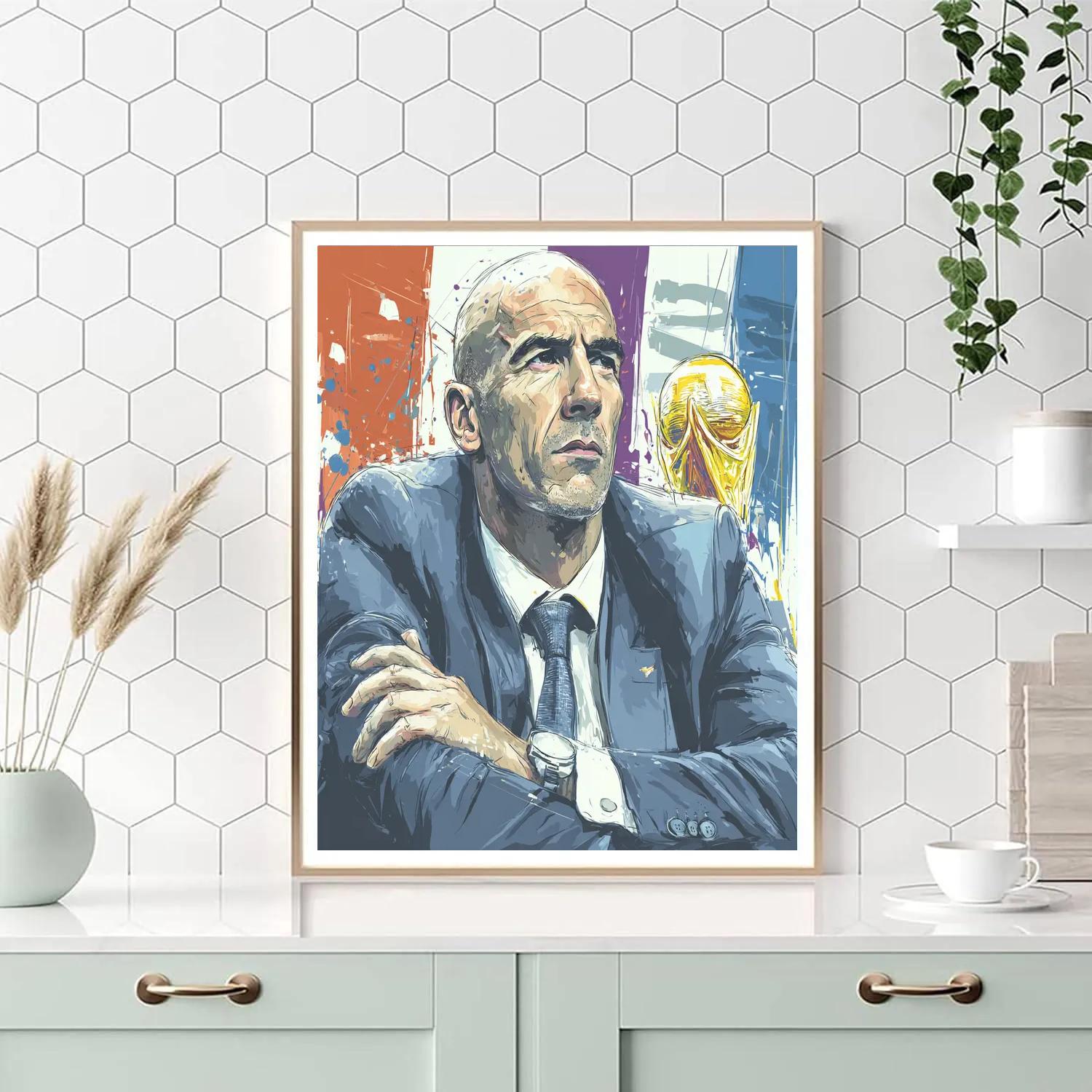Zidane Fifa 2026 Legacy - DIY Painting By Numbers Kit