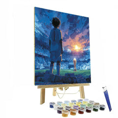 Japan Fifa 2026 Dawn - DIY Painting By Numbers Kit