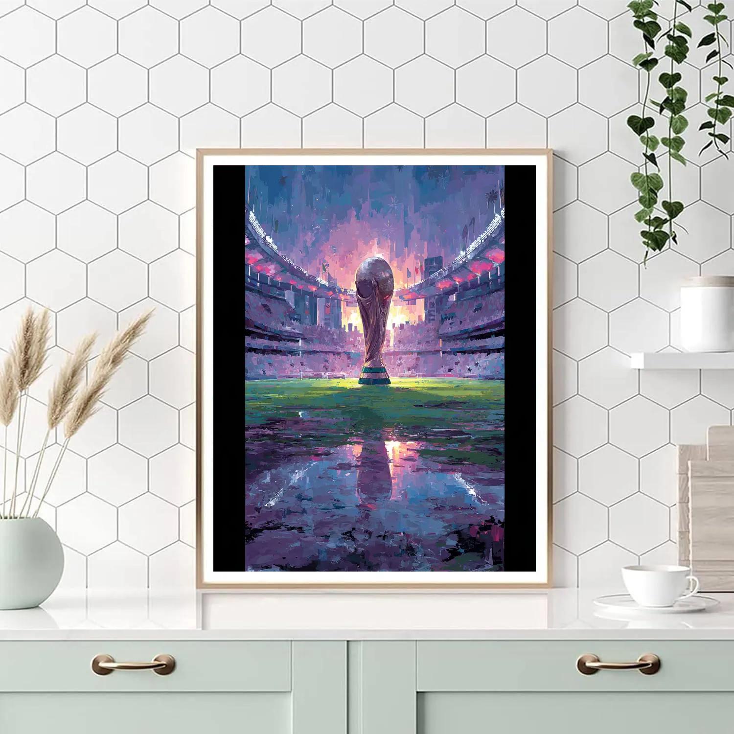 Miami Fifa 2026 Reflection - DIY Painting By Numbers Kit