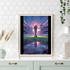 Miami Fifa 2026 Reflection - DIY Painting By Numbers Kit